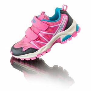 Divčí outdoorové boty AKA, Bugga, B00168-03, růžová - 28