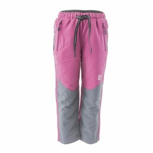 kalhoty sportovní outdoorové, podšité fleezovou podšívkou, Pidilidi, PD1106-06, fialová - 116 | 6let