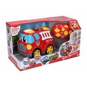 Kiddy Auto hasičské RC na dálkové ovládání s efekty 19 cm, Wiky RC, W012376