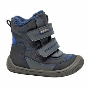 chlapecké zimní boty Barefoot RAMOS, protetika, šedá - 34