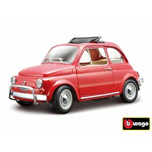 Bburago 1:24 Fiat 500L (1968) Red, W007306