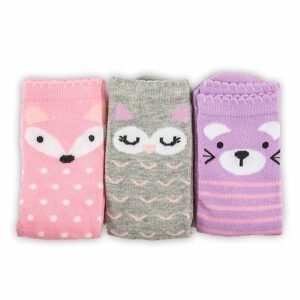 veselé ponožky FUNNY dívčí - 3pack, Pidilidi, PD0135-01, holka - 35-37