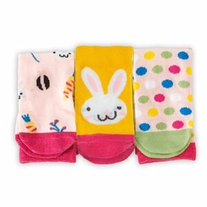 veselé ponožky FUNNY dívčí - 3pack, Pidilidi, PD0137-01, holka - 23-26