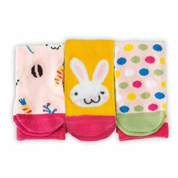 veselé ponožky FUNNY dívčí - 3pack, Pidilidi, PD0137-01, holka - 31-34