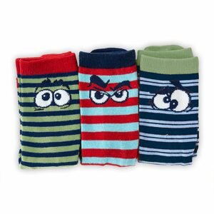 veselé ponožky FUNNY chlapecké - 3pack, Pidilidi, PD0141-02, kluk - 23-26