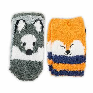 ponožky chlapecké FLUFFY- 2pack, Pidilidi, PD0146-22, uni - 38-39