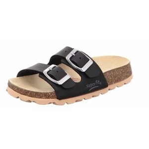 chlapecké korkové pantofle FOOTBED, Superfit, 0-800111-0000, černá - 33