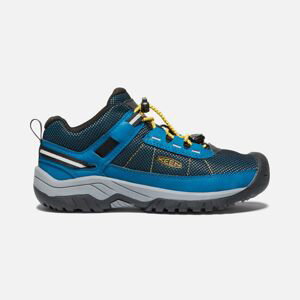 Chlapecká outdoorová obuv Targhee Sport mykonos blue/keen yellow, Keen, 1024741/1024737, modrá - 34 | US 2
