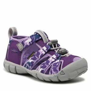 dětské sandály SEACAMP II CNX  camo/tillandsia purple , Keen, 1026317/1026322, fialová - 24 | US 8