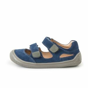 chlapecké sandály Barefoot MERYL NAVY, Protetika, tmavě modrá - 22