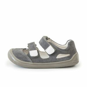 chlapecké sandály Barefoot MERYL GREY, Protetika, šedá - 27