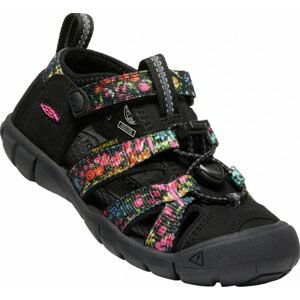 dětské sandály SEACAMP II CNX ibis rose/black, Keen, 1026315/1026324, černá - 35