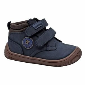 chlapecké celoroční boty Barefoot TENDO NAVY, Protetika, tmavě modrá - 28