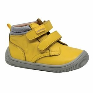 chlapecké celoroční boty Barefoot TENDO YELLOW, Protetika, žlutá - 25