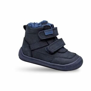 Chlapecké zimní boty Barefoot TYREL DENIM, Protetika, šedá - 22