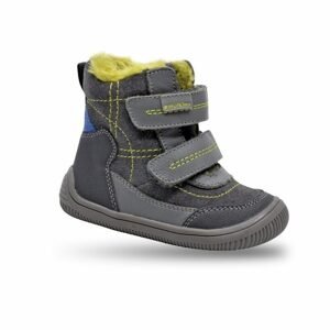 Chlapecké zimní boty Barefoot RAMOS GREY, Protetika, šedá - 22