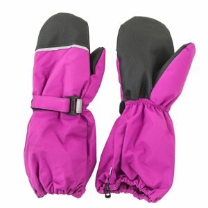 rukavice palcové dívčí prodloužené, Pidilidi, PD1127-03, růžová - 4 | 4roky
