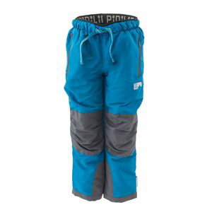 kalhoty sportovní chlapecké podšité bavlnou outdoorové, Pidilidi, PD1137-04, modrá - 122 | 7let