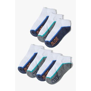 Ponožky chlapecké 7pack, Minoti, 13sock 30, Kluk - 110/116 | 5/6let