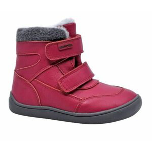 Dívčí zimní boty Barefoot TAMIRA FUXIA, Protetika, růžová - 28