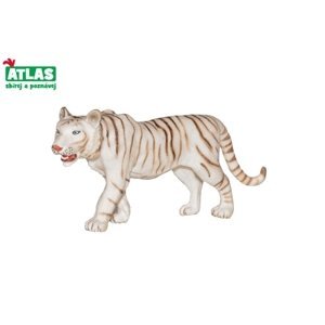 D - Figurka Tygr bílý 13 cm