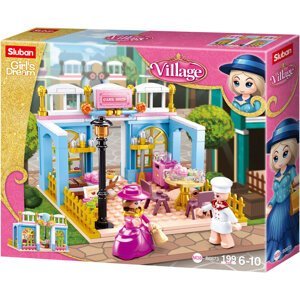 Sluban Girls Dream Village M38-B0876 Dobový obchodní dům