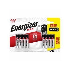 Baterie Energizer MAX LR 03/4+4, AAA