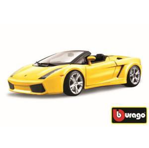 Bburago Lamborghini Gallardo Spyder metalíza žlutá 1:18