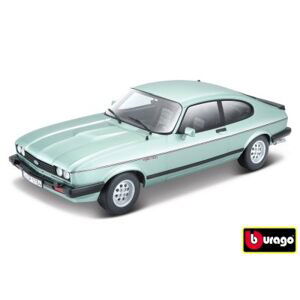 Bburago 1:24 Plus Ford Capri 1982 light green - II. jakost