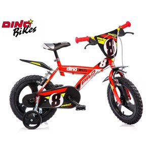 Dino Bikes Dětské kolo 16" červené 2017 - II. jakost