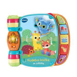 Vtech Hudební knížka se zvířátky CZ