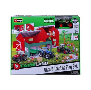 Bburago Farmland Farm Set s traktorem