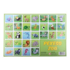 Pexeso Zoo ilustrované