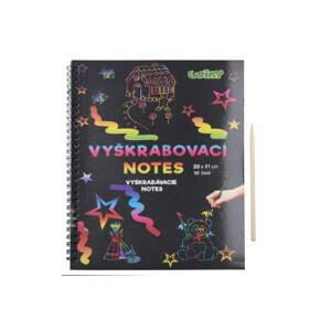 Vyškrabovací notes 28x21, 10listů