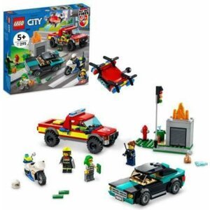 LEGO City 60319 Hasiči a policejní honička