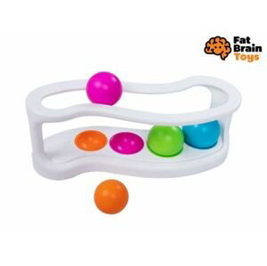 Fat Brain Vkládačka s míčky chrastící 30,5 cm - II.jakost