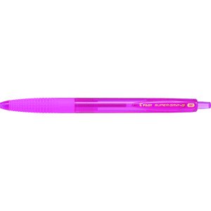 Pilot SuperGrip-G, kuličkové pero, RT, 1.0, růžová