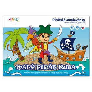 Malý pirát Kuba omalovánka A5