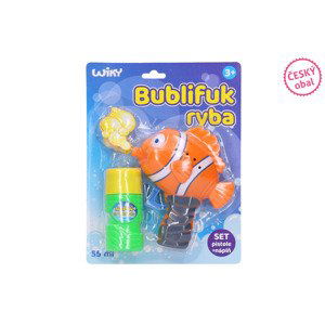 Bublifuk ryba set 55 ml - český obal