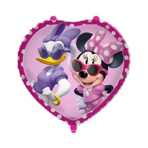 Balónek fóliový Srdce Minnie Mouse Albi