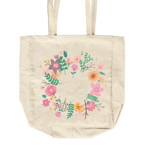 Plátěná taška - Květiny Albi