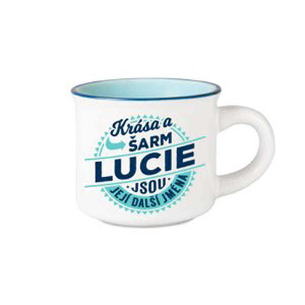 Espresso hrníček - Lucie Albi