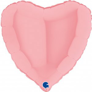 Balónek foliový srdce růžové Albi