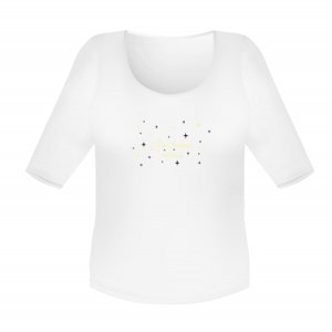 Svítící dámské tričko - Jsem hvězda večírků, vel. XL Albi