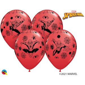 Balónky latexové Spider-man 6 ks Albi