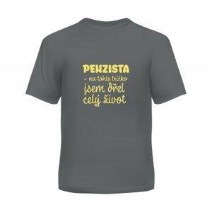 Pánské tričko - Penzista, vel. L Albi