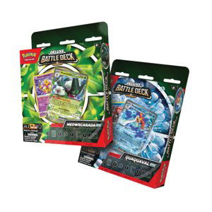 Pokémon TCG: Deluxe Battle Deck - Meowscarada ex & Quaquaval Asmodée-Blackfire