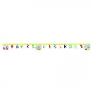 Banner Happy Birthday prasátko Peppa Albi