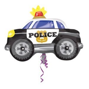 Balónek fóliový policejní auto Albi