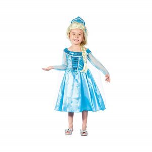 Kostým dětský modrá princezna 3-4 roky Albi